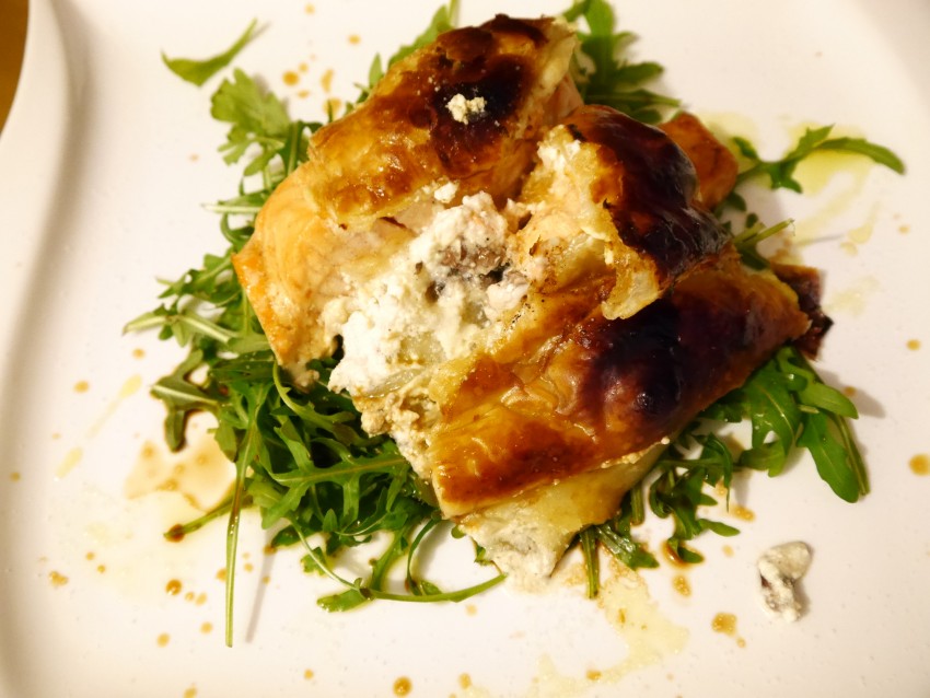 salmon puff pastry