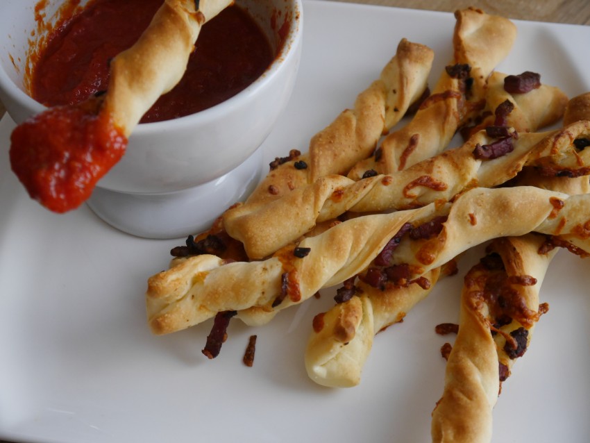 Bacon cheese sticks